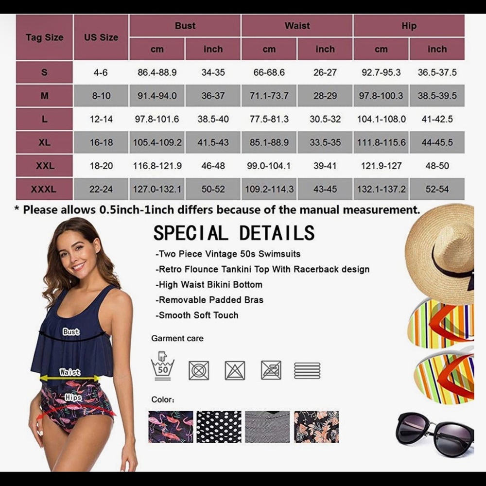 High Waist Tankini - Picture 5 of 5